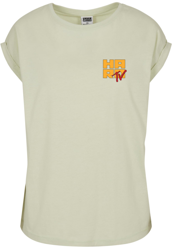 Ladies Extended Shoulder Tee Sommer2024 Damen
