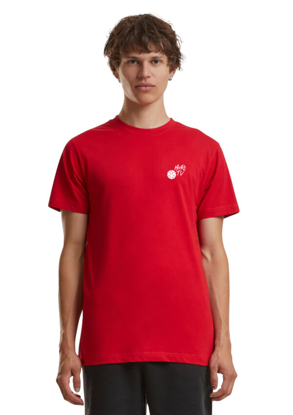 RED Round Neck HaRoTV